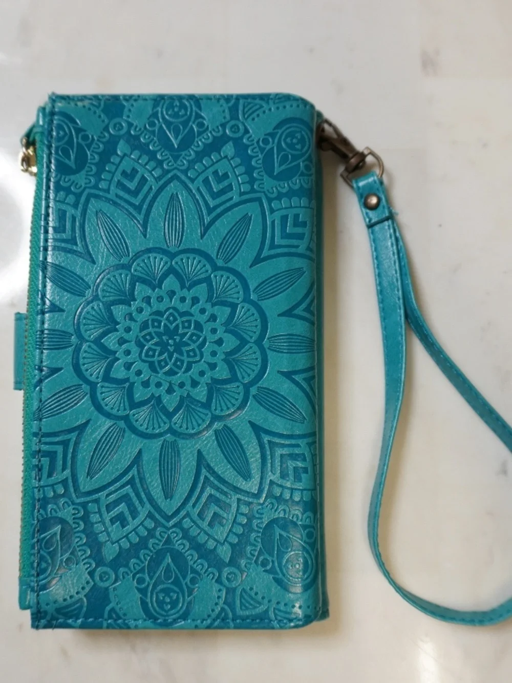 Harryshell Detachable Magnetic Zipper Wallet Leather
